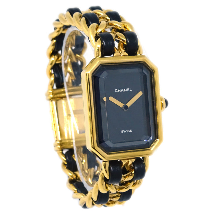 Chanel Premiere Quartz Watch Gold #S