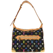 Louis Vuitton 2004 Black Multicolor Boulogne Shoulder Bag M92638