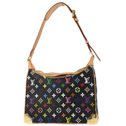 Louis Vuitton 2004 Black Multicolor Boulogne Shoulder Bag M92638