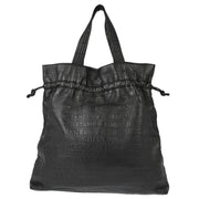 Chanel Black Calfskin Unlimited Bucket Handbag