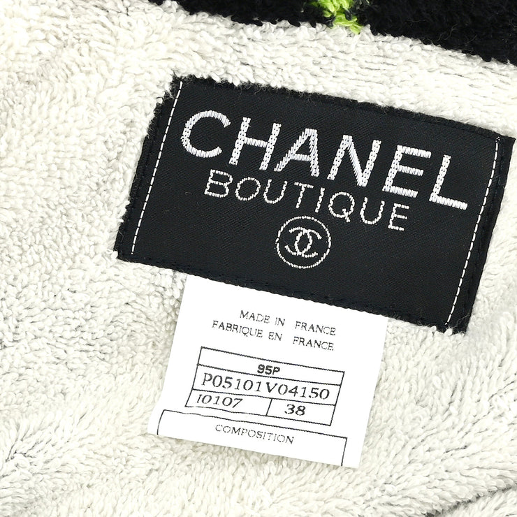 Chanel 1995 Bathrobe Style Jacket Black #38