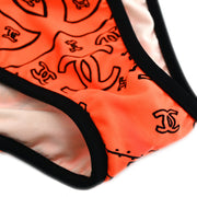 Chanel Bikini Swimwear Swimsuit Orange #36