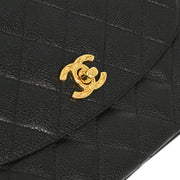 Chanel Black Caviar Camera Bag Small