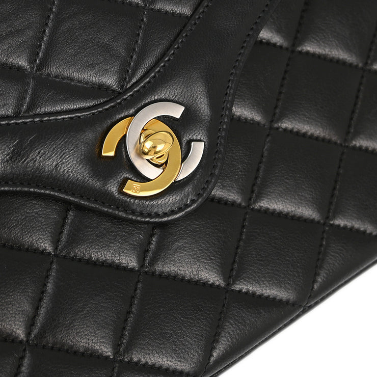 Chanel Black Lambskin Paris Limited Shoulder Bag