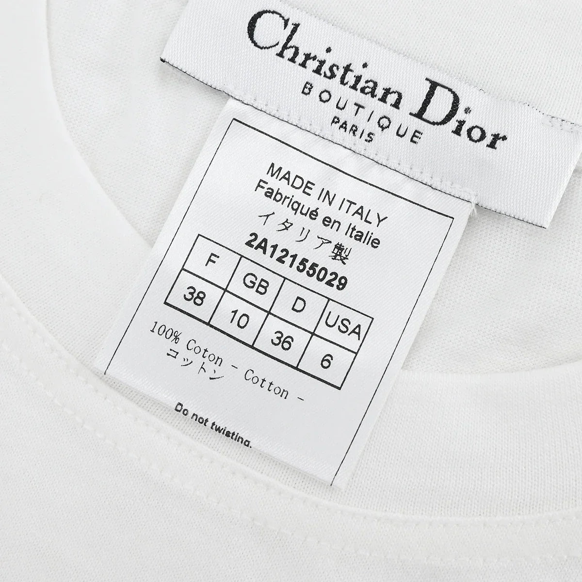 Christian Dior T-shirt Bangle Nail Seal Set #38