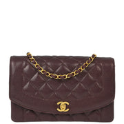 Chanel Bordeaux Caviar Medium Diana Shoulder Bag