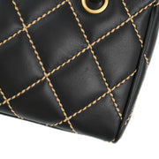 Chanel Black Calfskin Wild Stitch Handbag