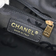 Chanel Black Calfskin Wild Stitch Handbag