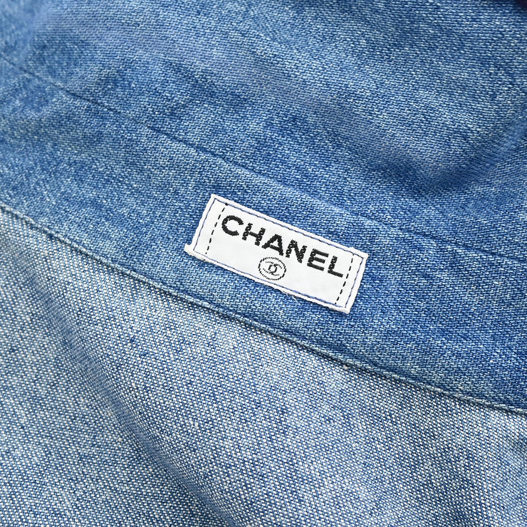 Chanel Denim Jacket Blue