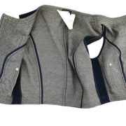 Chanel Vest Denim Jacket Indigo #36