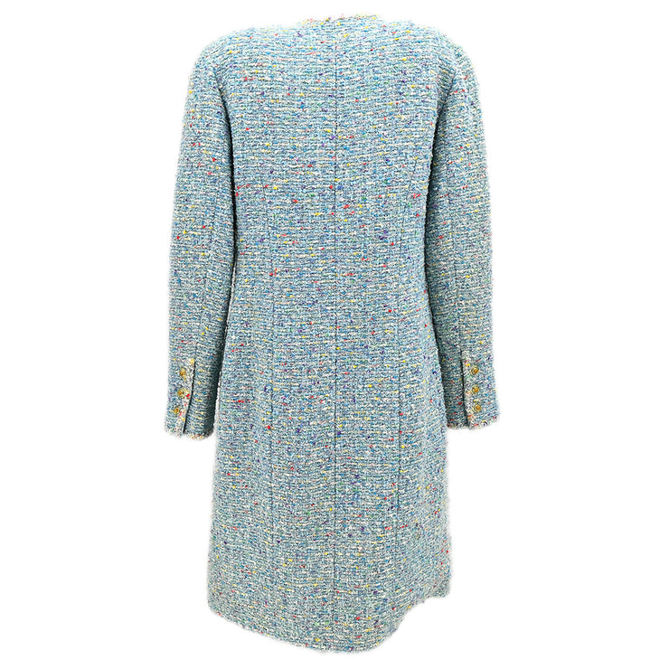 Chanel 1997 Coat Light Blue 97P #42