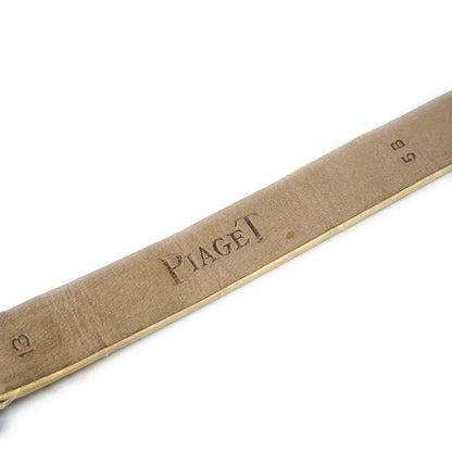 Piaget * Miss Protocole Ref.5225 Quartz Watch 18KWG Diamond Beige