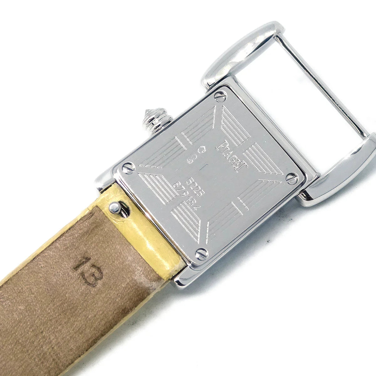Piaget * Miss Protocole Ref.5225 Quartz Watch 18KWG Diamond Beige