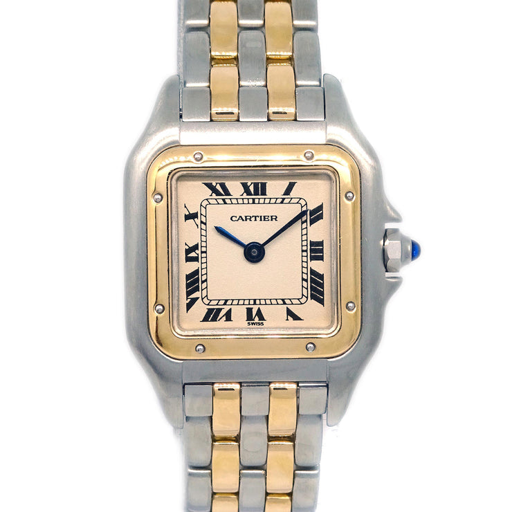 Cartier Panthere SM Quartz Watch SS 18KYG