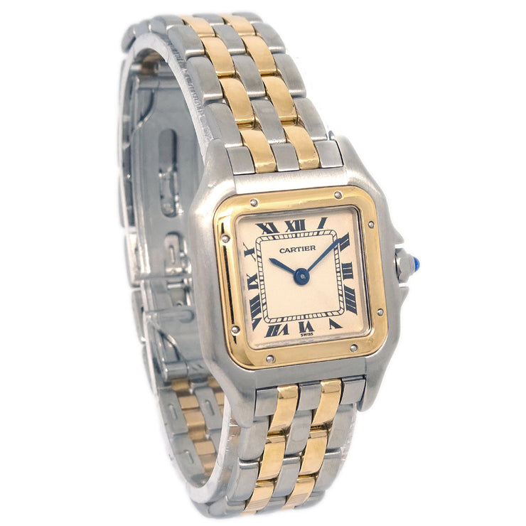 Cartier Panthere SM Quartz Watch SS 18KYG