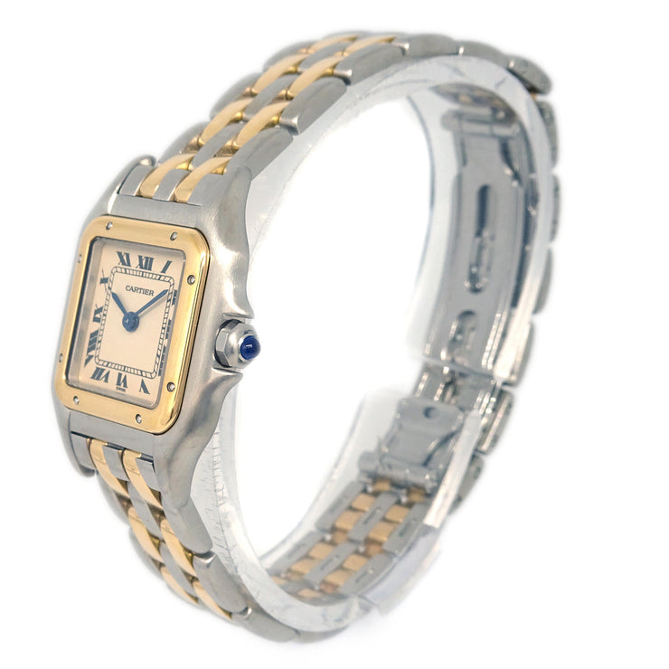 Cartier Panthere SM Quartz Watch SS 18KYG