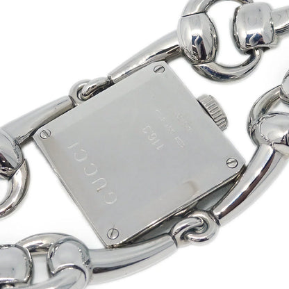 Gucci 116.3 Signoria Quartz Watch SS Diamond