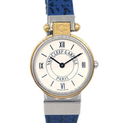 Van Cleef & Arpels Ref.43606 Quartz Watch SS Blue