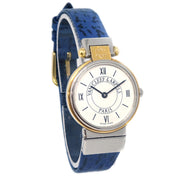 Van Cleef & Arpels Ref.43606 Quartz Watch SS Blue