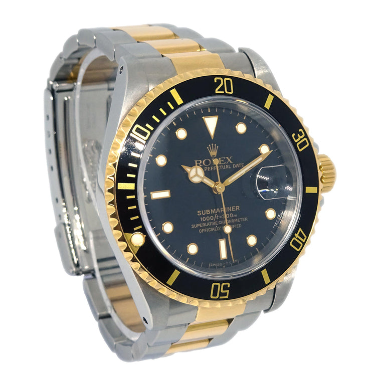 Rolex Submariner Date 40mm Ref.16613 Self-winding Watch SS