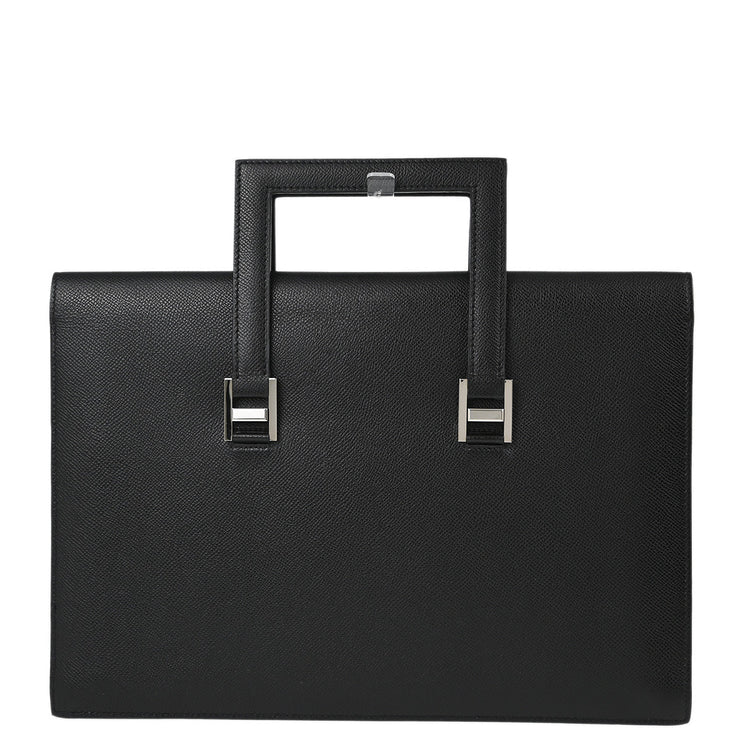 Hermes Black Epsom 365 PM Handbag