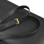 Hermes Black Swift Kelly Danse Shoulder Bag