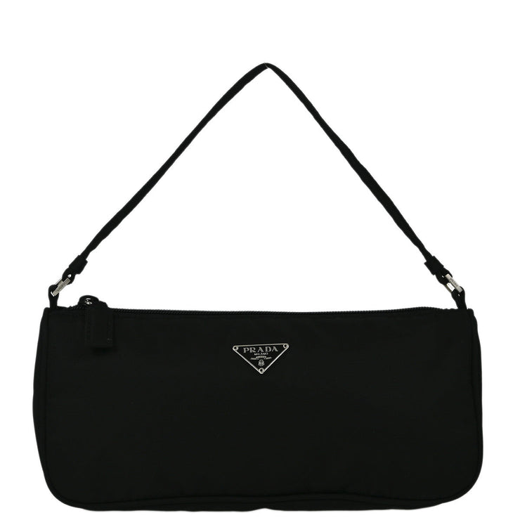 Prada Black Nylon Handbag