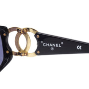 Chanel Sunglasses Eyewear Black Small Good