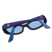 Chanel Sunglasses Eyewear Blue Small Good