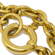 Chanel Triple CC Chain Pendant Necklace Gold 94A