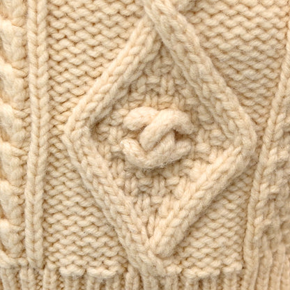 Chanel 1996 Fisherman Sweater White #38