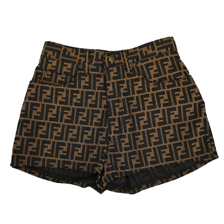 Fendi Zucca Short Pants Brown #44