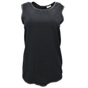 Chanel 2 Pieces Blouse Sleeveless Top Black