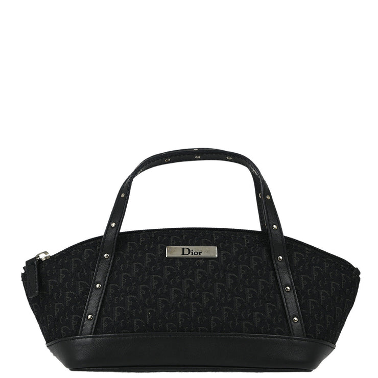 Christian Dior Black Street Chic Trotter Handbag