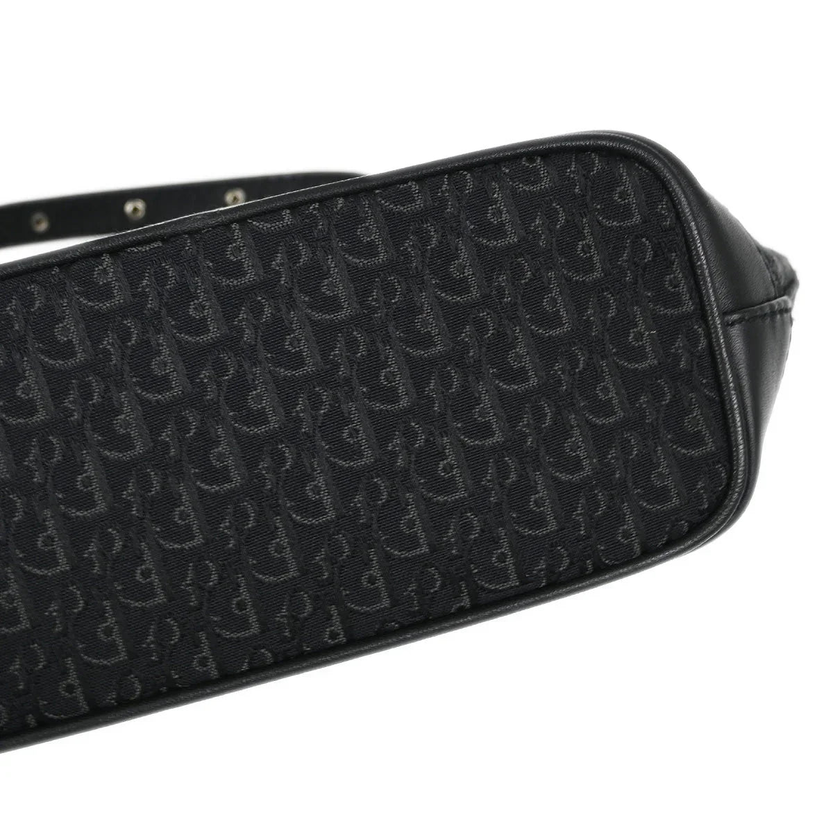 Christian Dior 2003 Black Street Chic Trotter Handbag