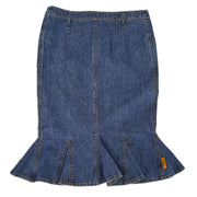 Christian Dior Skirt Blue Denim