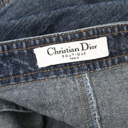 Christian Dior Skirt Blue Denim