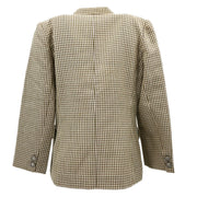 Christian Dior Single Breasted Jacket Beige #M