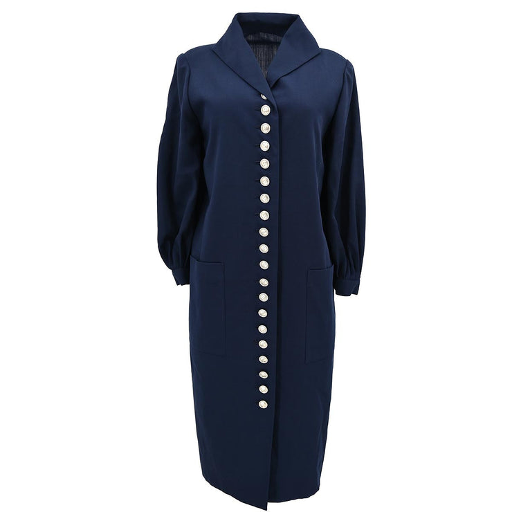 Christian Dior Dress Navy 0950MD12 #9