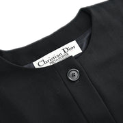 Christian Dior Setup Suit Jacket Skirt Black #9