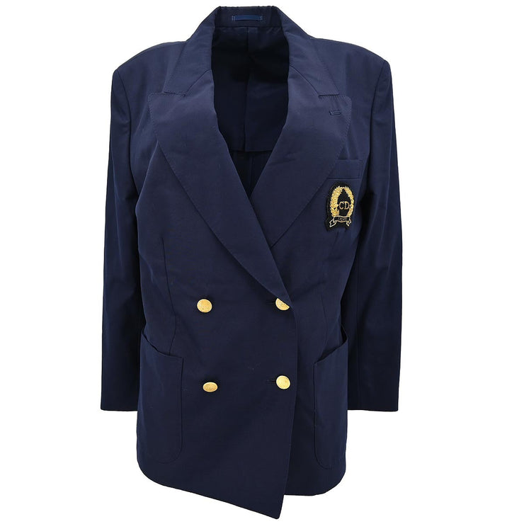 Christian Dior Sports Double Breasted Jacket Navy #L