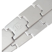 Chanel CC Silver Chain Belt 99P Small Good