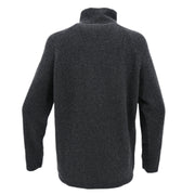 Hermes Zip Up Knit Sweater Gray #XL