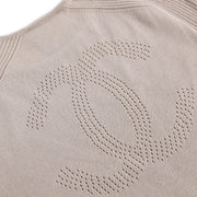 Chanel 2008 Sweater Knit Top Brown #36