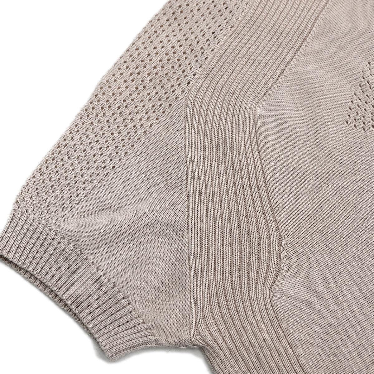 Chanel 2008 Sweater Knit Top Brown #36