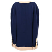 Chanel Cardigan Navy #40