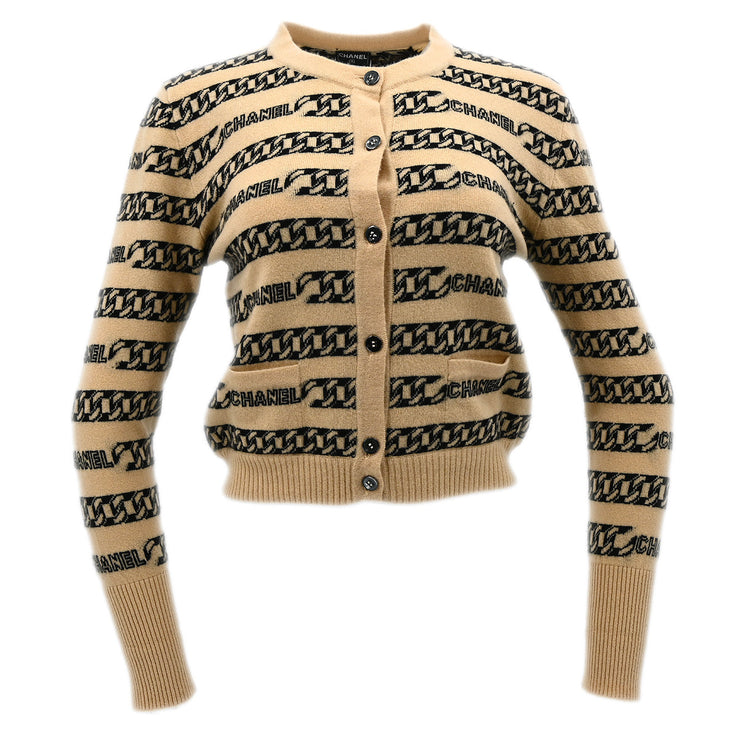 Chanel 2001 Cardigan Beige #38