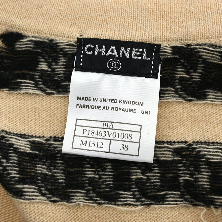 Chanel 2001 Cardigan Beige #38