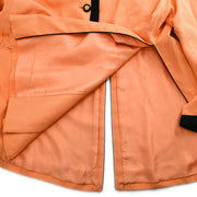 Chanel Single Breasted Jacket Orange #48