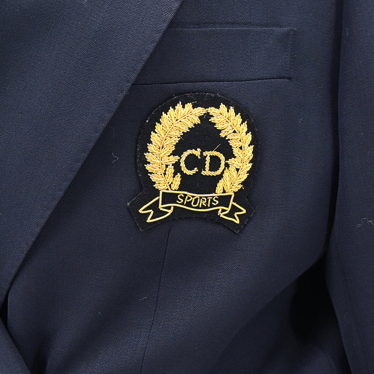 Christian Dior Sports Double Breasted Jacket Navy #M – AMORE 